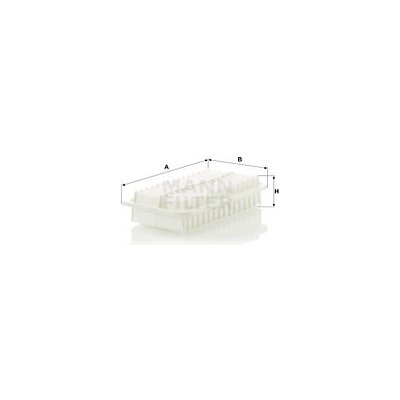 Vzduchový filtr MANN-FILTER C 2620 – Hledejceny.cz
