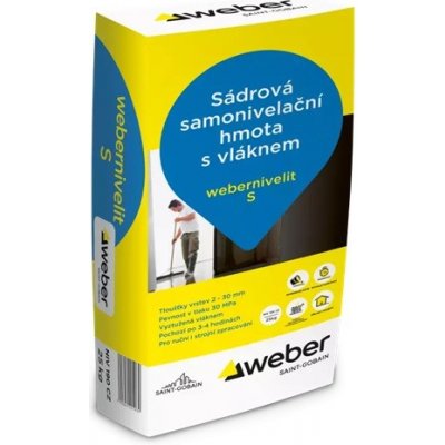 Směs samonivelační Webernivelit S CZ 25 kg Weber – Sleviste.cz