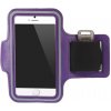 Pouzdro a kryt na mobilní telefon Pouzdro AppleMix Sportovní Apple iPhone 6 / 6S - fialové s reflexním pruhem