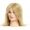 Ostatní kosmetická pomůcka BraveHead Female Mannequin Head 100% Human Hair Trénovací hlava s přírodními blond vlasy