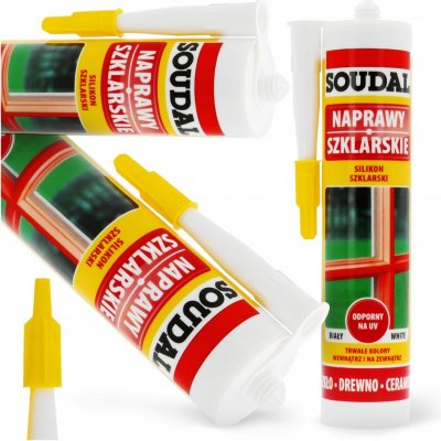 SOUDAL sanitární silikon 310g bílý – HobbyKompas.cz