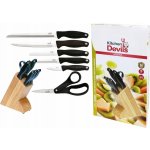 Fiskars Sada nožů v bloku Kitchen Devils 5 ks – Zboží Dáma