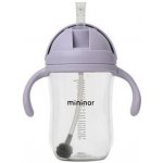 Mininor lahev s brčkem Tritan 330 ml Lilac Flower – Sleviste.cz