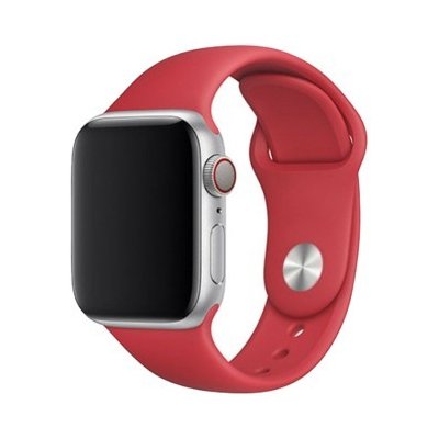 Atonyx Silikonový pásek pro Apple Watch 42/44/45 mm Červená 220 – Zbozi.Blesk.cz