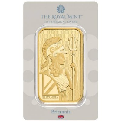 The Royal Mint Britannia Velká Británie zlatý slitek 100 g