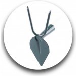 VCAS špičatá dvojzubá s násadou 100 cm 2500022 – Zboží Dáma