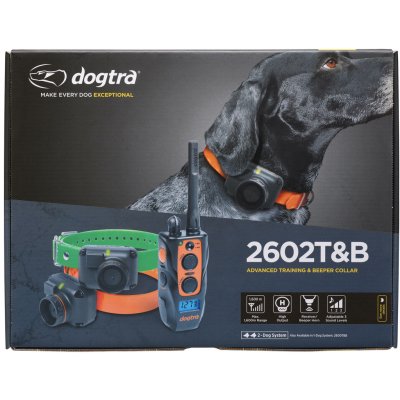 DOGTRA Výcvikový a vyhledávací obojek pro psa Dogtra 2602 T&B s dálkovým ovladačem – Hledejceny.cz