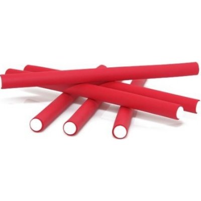 KIEPE DNA Evolution RED Flex Rollers 12ks - papiloty na vlasy 12x240mm - červené – Sleviste.cz