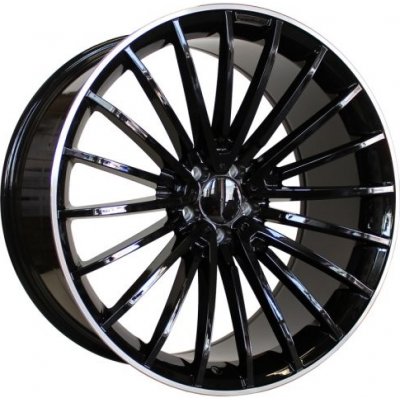 Racing Line MR532 8x18 5x112 ET41 black polished rim | Zboží Auto