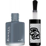 Rimmel London 60 Seconds Chameleon Colour by Rita Ora lak na nehty 807 My Grey 8 ml – Zbozi.Blesk.cz