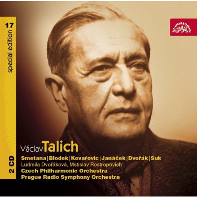 Česká filharmonie, Václav Talich - Talich Special Edition 17/ Dvořák, Janáček, Smetana, Suk, Kovařovic, Blodek, Smetana CD – Hledejceny.cz