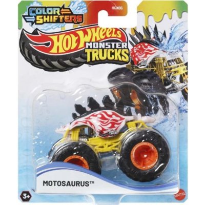 Hot Wheels Monster Trucks Colour Shifter Motosaurus – Zboží Dáma