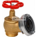 Pavliš & Hartmann Hydrant nástěnný Ms C52 PN16 ventil 2" se spojkou Al vv211 – Zboží Dáma