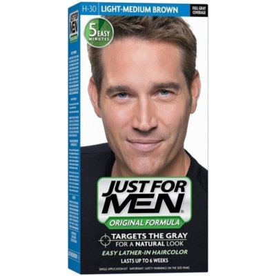 Just For Men Shampoo-in Haircolour H30 Light Medium Brown 66 ml – Zbozi.Blesk.cz