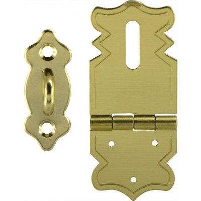 Petlice 47x20 mm ocel pomosazená – Hledejceny.cz