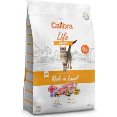 Calibra Life Cat Adult Lamb Jehněčí 1,5 kg – Hledejceny.cz