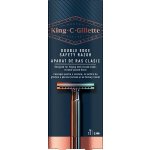 Gillette King C. Double Edge + 5 ks hlavic – Zboží Dáma