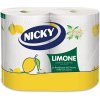 Kuchyňská stěrka NICKY Lemon 2 ks