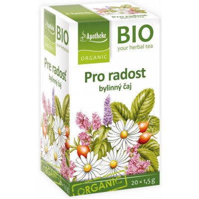 Apotheke BIO Pro radost čaj 20 x 1,5 g