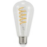 Koloreno LED žárovka E27 4W ST64 Filament Retro Crystal Teplá bílá 2200K – Zboží Mobilmania
