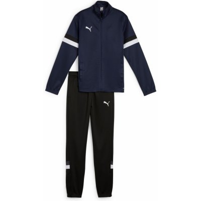 Puma Teamrise Tracksuit JR 65865506 tmavě modrá – Sleviste.cz