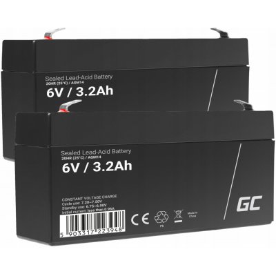 Green Cell 6V 3.2Ah – Zboží Mobilmania