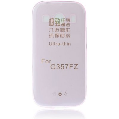 Pouzdro Fitty Ultra Tenké 0,3mm Samsung G357 Galaxy Ace4 růžové