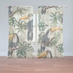 Sablio Záclony Tukan: 2ks 150x250cm – Hledejceny.cz