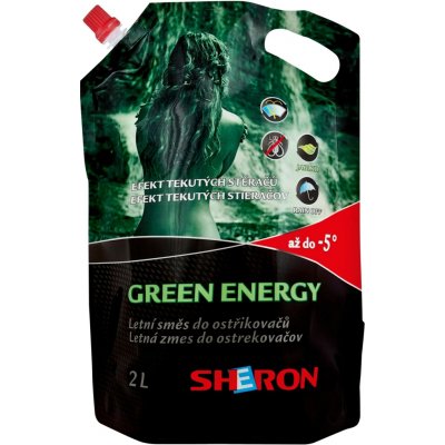 Sheron Letní kapalina do ostřikovačů Softpack Green Energy 2 l – Hledejceny.cz