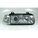 BMW E36 LIM - Přední světla provedení Chrom
