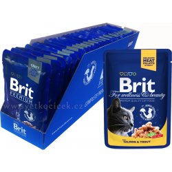 Brit Premium Cat Chicken & Turkey 24 x 100 g