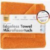 Příslušenství autokosmetiky ChemicalWorkz Edgeless Towel 350gsm, 40 x 40 cm Oranžová