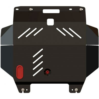 , Kryt motoru a převodovky, NISSAN X-Trail, (T30), 2001->2007, ohýbaný, ocel 2 mm | Zboží Auto