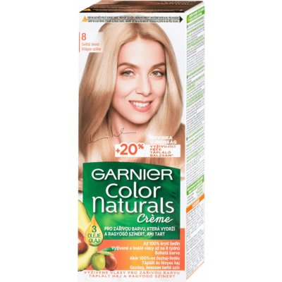 Garnier Color Naturals 8.0 světlá blond – Zboží Mobilmania