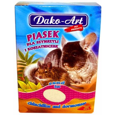 Dako Art písek koupelový pro činčily 1,5 kg – Zboží Mobilmania