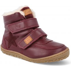 Lurchi zimní barefoot Nemo-Tex Nappa LT 33-50026-43 s membránou bordo