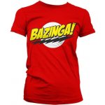A.B. tričko The Big Bang Theory: Bazinga červená – Hledejceny.cz