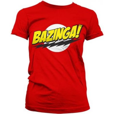 A.B. The Big Bang Theory Bazinga červená