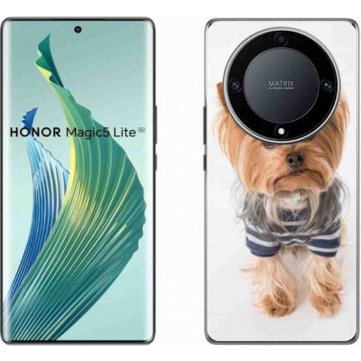 Pouzdro mmCase Gelové Honor Magic 5 Lite 5G - jorkšír 7