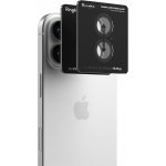 Ringke Camera Frame Protector 2X sklo pro fotoaparát Apple iPhone 16 / 16 Plus Black 87681 – Zboží Živě