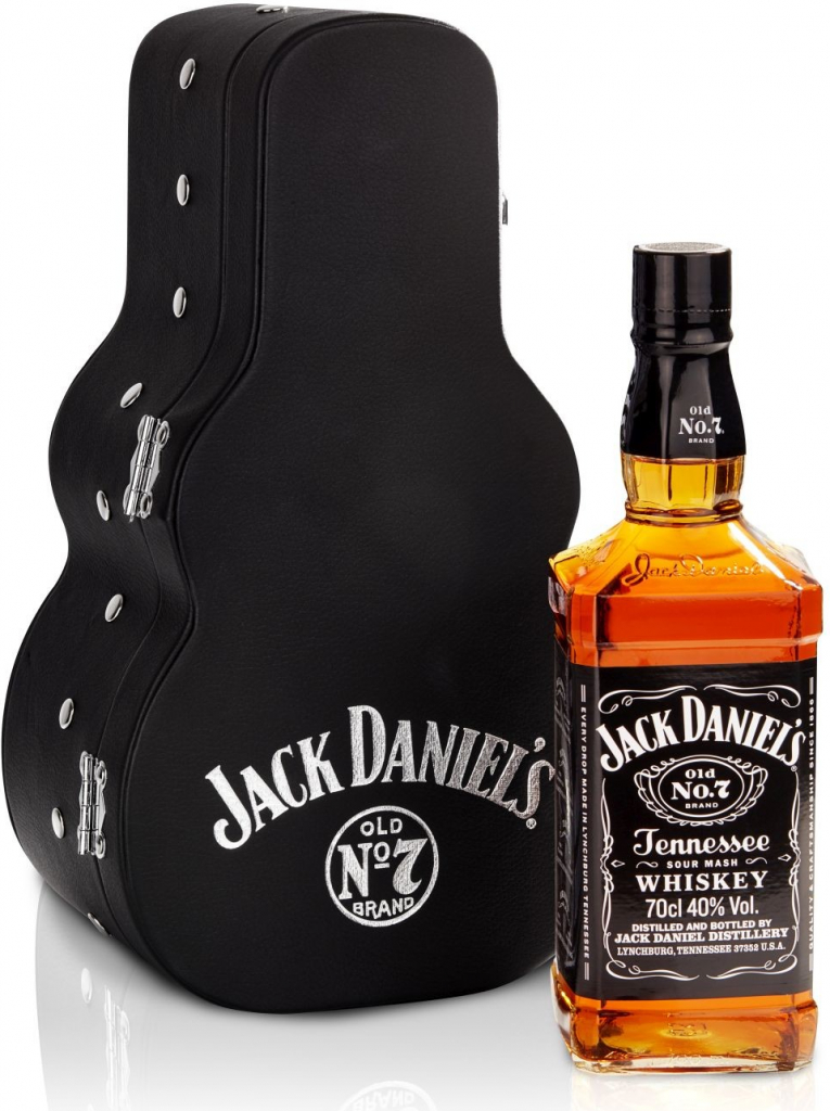 Jack Daniel\'s No.7 40% 0,7 l (dárkové balení kytara)