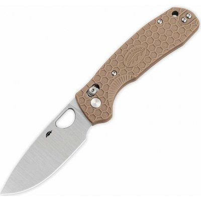 HONEY BADGER KNIVES zavírací CROSSBOLT hladké ostří TAN – Hledejceny.cz