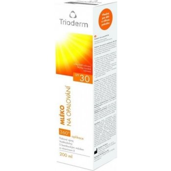 Aveflor Trioderm Sun mléko na opalování spray SPF30 200 ml