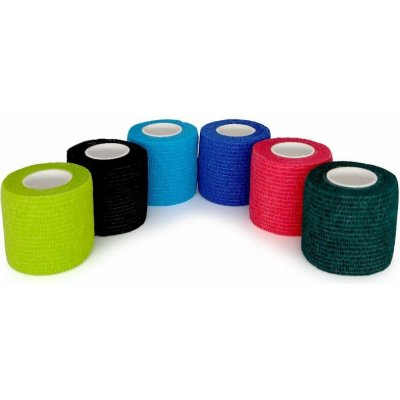 Medicalfox autoadhezivní bandáž modrá 5 cm x 4,5 m – Zboží Dáma