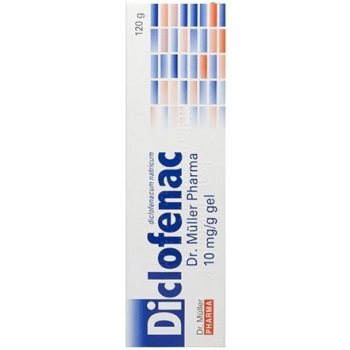 DICLOFENAC DR. MÜLLER PHARMA DRM 10MG/G GEL 1X120G I