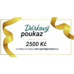 Textilomanie Dárkový poukaz na 2500 Kč Forma poukazu: Tištěný – Sleviste.cz
