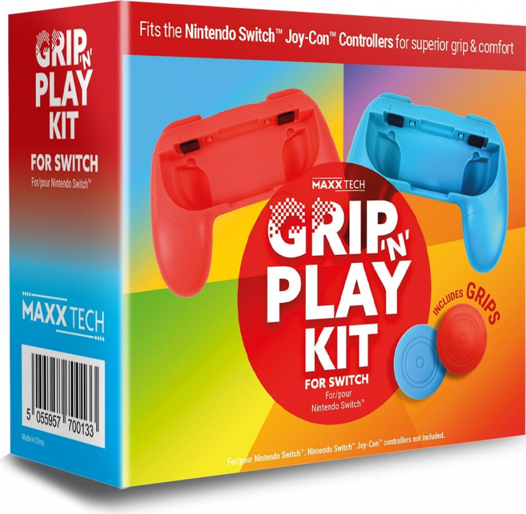 Grip \'n\' Play Controller Kit Nintendo Switch