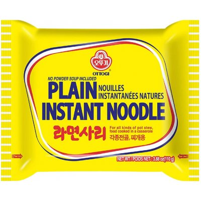 Ottogi ramen nudle bez příchutě 110g