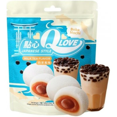 Qlove Japonské Koláčky Boba Milk Tea 120 g – Sleviste.cz