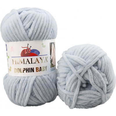 Himalaya příze Dolphin Baby 80351 šedostříbrná – Hledejceny.cz